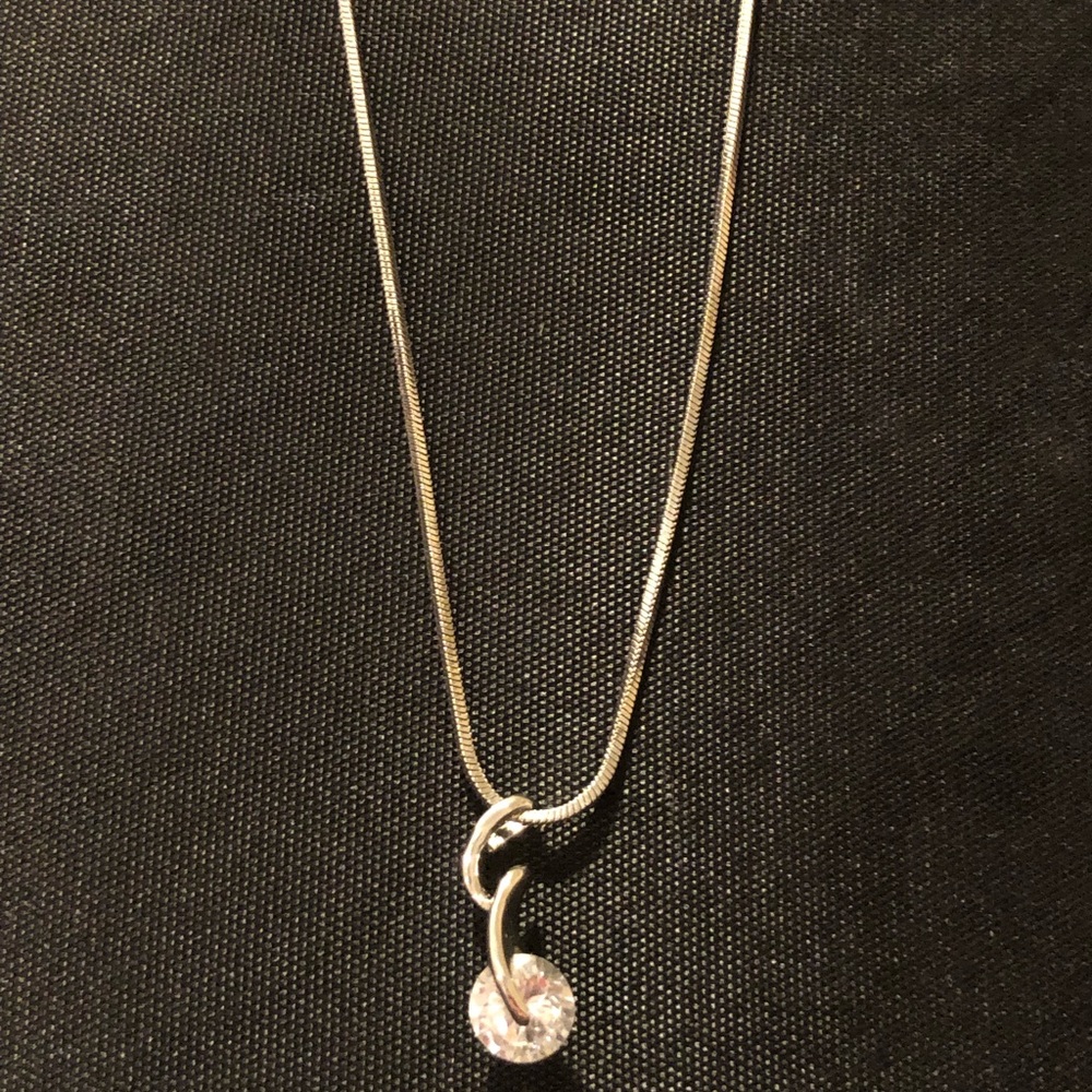 Swarovski Crystal Drop Necklace - image 1